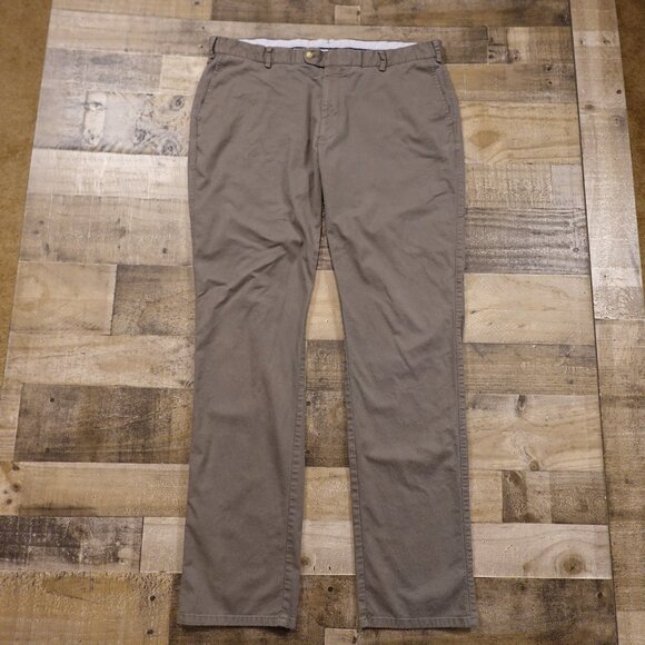 Peter Millar Other - Peter Millar Pima Cotton Stretch Chinos Men’s 40x34.5 Gray Casual Golf Pant